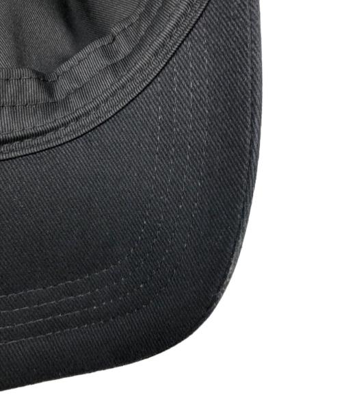 Acne studios（アクネ ストゥディオズ）ACNE STUDIOS (アクネ ストゥディオズ) ツイルロゴキャップ ブラック 未使用品の古着・服飾アイテム