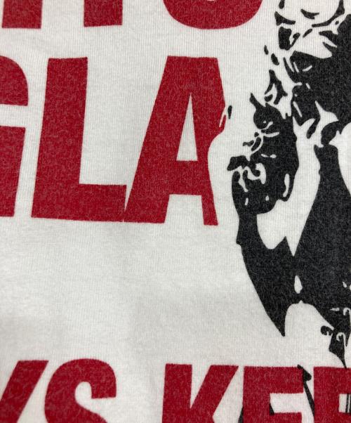 Hysteric Glamour（ヒステリックグラマー）Hysteric Glamour (ヒステリックグラマー) キープミュージックTシャツ ホワイト サイズ:Lの古着・服飾アイテム