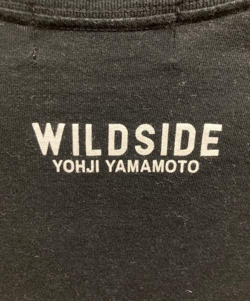 Hysteric Glamour（ヒステリックグラマー）Hysteric Glamour (ヒステリックグラマー) WILDSIDE YOHJI YAMAMOTO (ワイルドサイド ヨウジ ヤマモト) コラボプリントTシャツ ブラック サイズ:5の古着・服飾アイテム