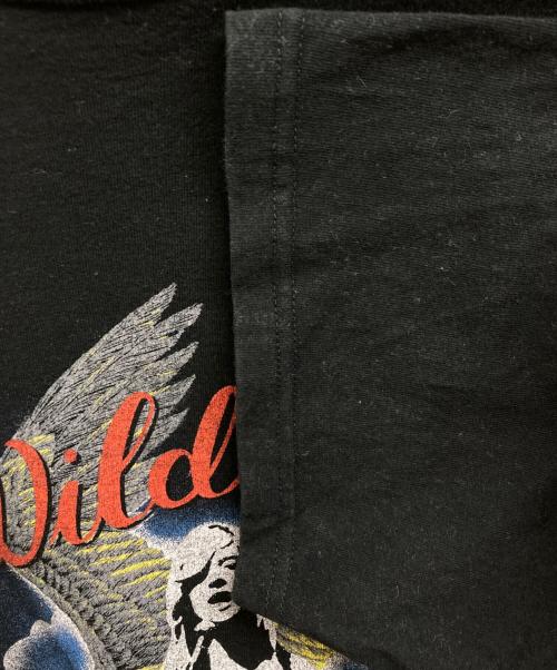 Hysteric Glamour（ヒステリックグラマー）Hysteric Glamour (ヒステリックグラマー) WILDSIDE YOHJI YAMAMOTO (ワイルドサイド ヨウジ ヤマモト) コラボプリントTシャツ ブラック サイズ:5の古着・服飾アイテム