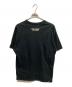 Hysteric Glamour (ヒステリックグラマー) WILDSIDE YOHJI YAMAMOTO (ワイルドサイド ヨウジ ヤマモト) コラボプリントTシャツ ブラック サイズ:5：12000円