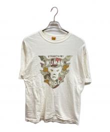HUMAN MADE×KAWS（ヒューマンメイド×カウズ）の古着「メイドグラフィックTシャツ」｜ホワイト