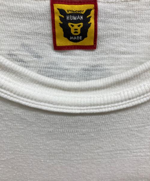 HUMAN MADE（ヒューマンメイド）HUMAN MADE (ヒューマンメイド) KAWS (カウズ) メイドグラフィックTシャツ ホワイト サイズ:Lの古着・服飾アイテム
