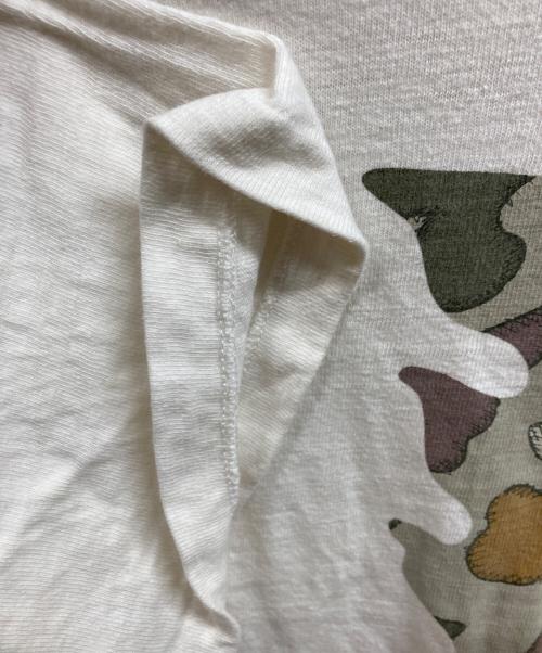 HUMAN MADE（ヒューマンメイド）HUMAN MADE (ヒューマンメイド) KAWS (カウズ) メイドグラフィックTシャツ ホワイト サイズ:Lの古着・服飾アイテム