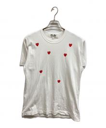 PLAY COMME des GARCONS（プレイコムデギャルソン）の古着「プリントTシャツ」｜ホワイト