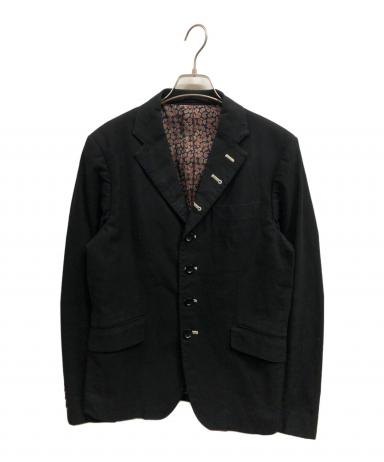 COMME des GARCONS コムデギャルソン テーラードジャケット 黒 中古・古着通販】COMME des GARCONS (コムデギャルソン) テーラード