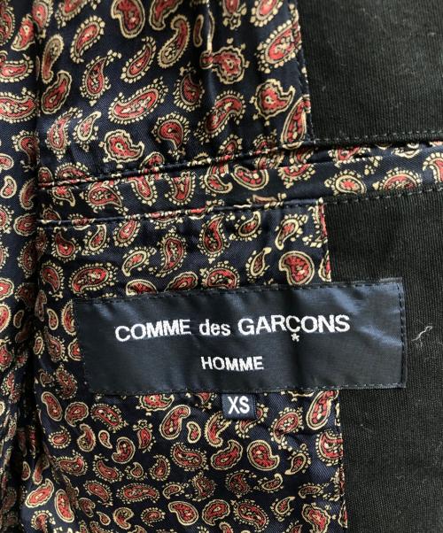 COMME des GARCONS（コムデギャルソン）COMME des GARCONS (コムデギャルソン) テーラードジャケット ブラック サイズ:XSの古着・服飾アイテム