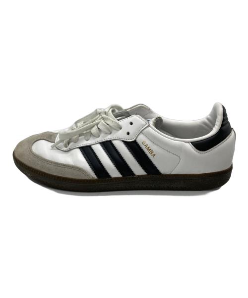 adidas（アディダス）adidas (アディダス) ローカットスニーカー ホワイト サイズ:US8.5の古着・服飾アイテム