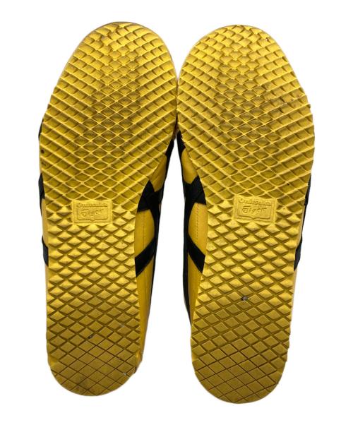 Onitsuka Tiger（オニツカタイガー）Onitsuka Tiger (オニツカタイガー) ローカットスニーカー イエロー サイズ:US9の古着・服飾アイテム