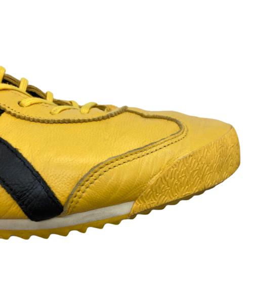 Onitsuka Tiger（オニツカタイガー）Onitsuka Tiger (オニツカタイガー) ローカットスニーカー イエロー サイズ:US9の古着・服飾アイテム