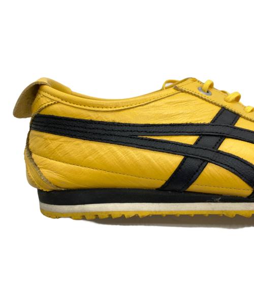 Onitsuka Tiger（オニツカタイガー）Onitsuka Tiger (オニツカタイガー) ローカットスニーカー イエロー サイズ:US9の古着・服飾アイテム