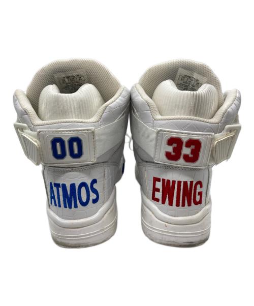 EWING ATHLETICS（ユーイングアスレチックス）EWING ATHLETICS (ユーイングアスレチックス) atmos (アトモス) Ewing 33 Hi × atmos White ホワイト サイズ:US8.5の古着・服飾アイテム