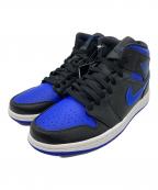 NIKEナイキ）の古着「Air Jordan 1 Mid "Black/Blue"」｜ブルー×ブラック