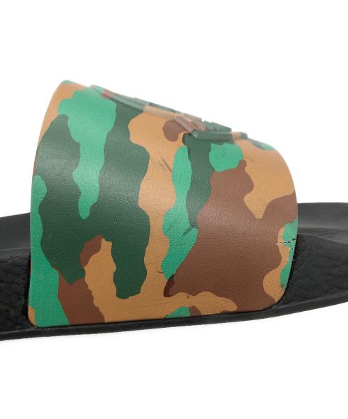 MONCLER（モンクレール）MONCLER (モンクレール) ラバーサンダル ブラック サイズ:42の古着・服飾アイテム