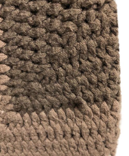 SUPREME（シュプリーム）SUPREME (シュプリーム) Hand Crocheted Sweater ブラウン サイズ:Lの古着・服飾アイテム