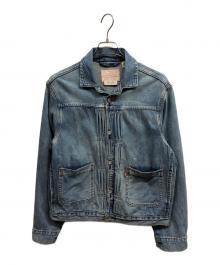 LEVI'S PReMIUM（リーバイス プレミアム）の古着「ヴィンテージ プリーツ トラッカージャケット」｜インディゴ