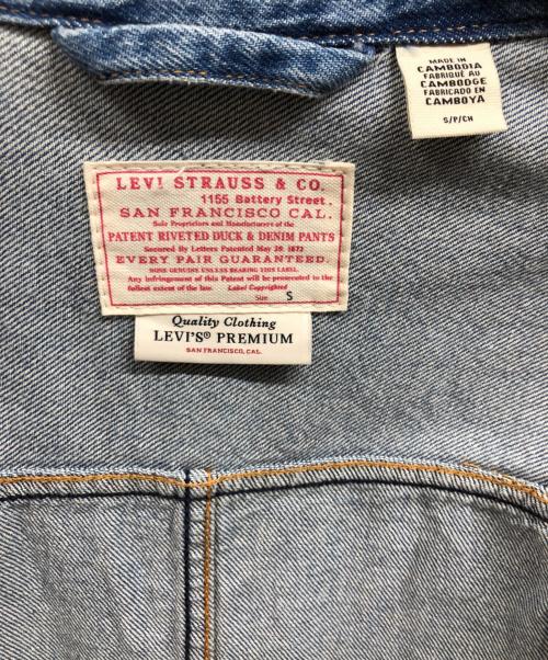 LEVI'S PReMIUM（リーバイス プレミアム）LEVI'S PReMIUM (リーバイス プレミアム) ヴィンテージ プリーツ トラッカージャケット インディゴ サイズ:Sの古着・服飾アイテム