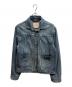 LEVI'S PReMIUM（リーバイス プレミアム）の古着「ヴィンテージ プリーツ トラッカージャケット」｜インディゴ
