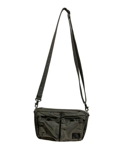 PORTER（ポーター）PORTER (ポーター) TANKERショルダーバッグ オリーブの古着・服飾アイテム