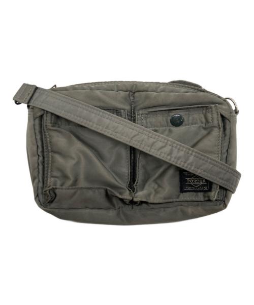 PORTER（ポーター）PORTER (ポーター) TANKERショルダーバッグ オリーブの古着・服飾アイテム