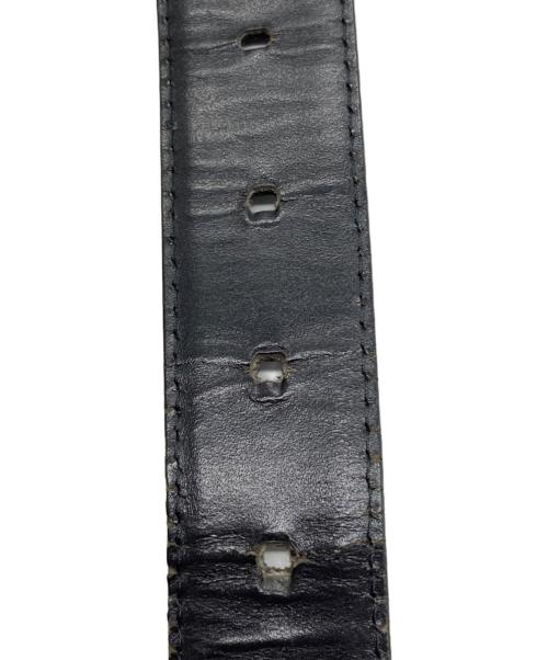 LOUIS VUITTON（ルイ ヴィトン）LOUIS VUITTON (ルイ ヴィトン) レザーベルト ブラックの古着・服飾アイテム
