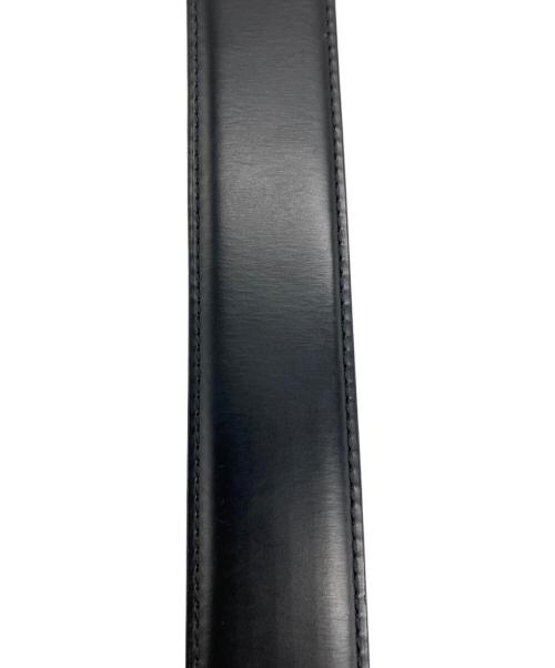 Cartier（カルティエ）Cartier (カルティエ) Cアロンジェ レザーベルト ブラックの古着・服飾アイテム