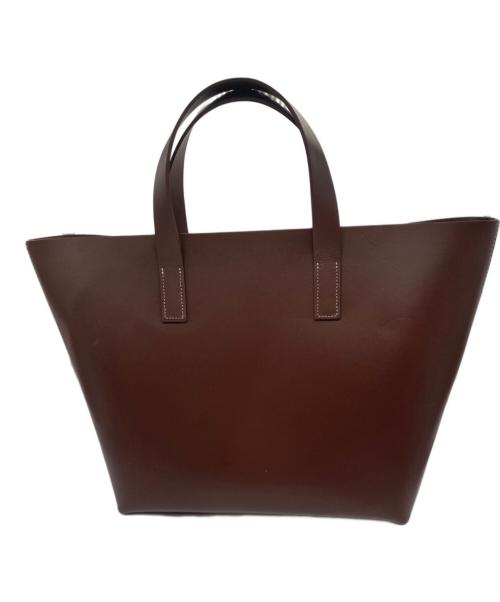 SLOW（スロウ）SLOW (スロウ) caster nume-post tailor tote S ブラウンの古着・服飾アイテム