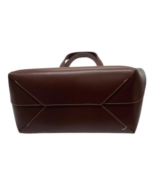 SLOW（スロウ）SLOW (スロウ) caster nume-post tailor tote S ブラウンの古着・服飾アイテム