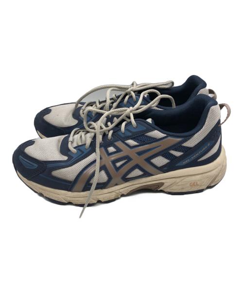 asics（アシックス）asics (アシックス) ゲルベンチャー シックス ブルー×グレー サイズ:26の古着・服飾アイテム