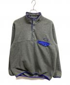 Patagoniaパタゴニア）の古着「シンチラ スナップT プルオーバー」｜グレー/ブルー