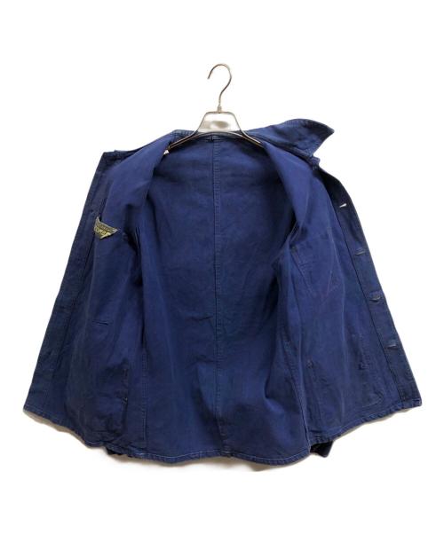 VETEMENT COMBET（ヴェトモン コンベ）VETEMENT COMBET (ヴェトモン コンベ) フレンチワークジャケット ブルー サイズ:不明の古着・服飾アイテム