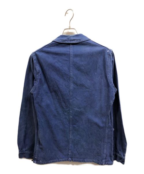 VETEMENT COMBET（ヴェトモン コンベ）VETEMENT COMBET (ヴェトモン コンベ) フレンチワークジャケット ブルー サイズ:不明の古着・服飾アイテム