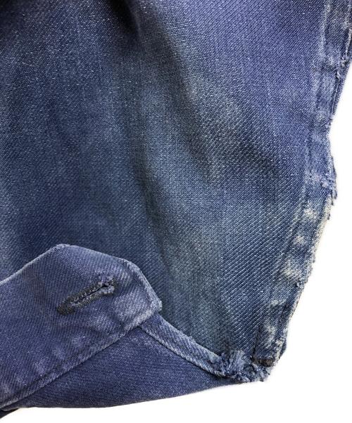 VETEMENT COMBET（ヴェトモン コンベ）VETEMENT COMBET (ヴェトモン コンベ) フレンチワークジャケット ブルー サイズ:不明の古着・服飾アイテム