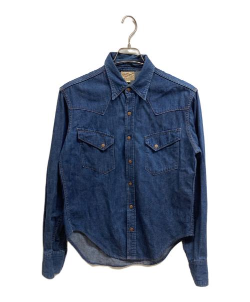 Joe McCOY（ジョーマッコイ）Joe McCOY (ジョーマッコイ) ウエスタンデニムシャツ インディゴ サイズ:15の古着・服飾アイテム