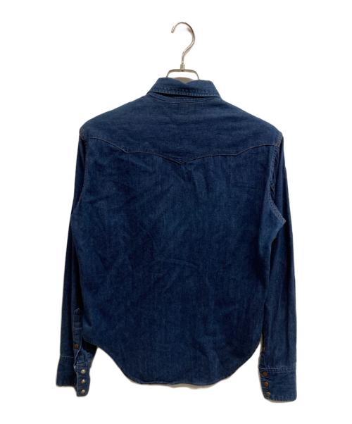 Joe McCOY（ジョーマッコイ）Joe McCOY (ジョーマッコイ) ウエスタンデニムシャツ インディゴ サイズ:15の古着・服飾アイテム