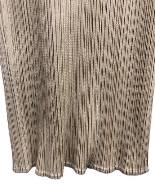 PLEATS PLEASE（プリーツプリーズ）PLEATS PLEASE (プリーツプリーズ) プリーツパンツ ベージュ サイズ:4の古着・服飾アイテム