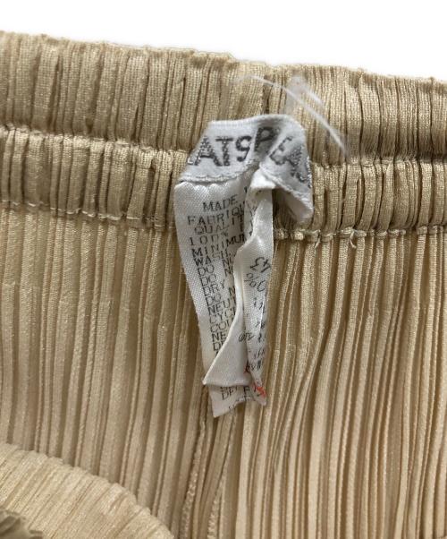 PLEATS PLEASE（プリーツプリーズ）PLEATS PLEASE (プリーツプリーズ) プリーツパンツ ベージュ サイズ:4の古着・服飾アイテム