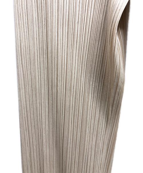 PLEATS PLEASE（プリーツプリーズ）PLEATS PLEASE (プリーツプリーズ) プリーツパンツ ベージュ サイズ:4の古着・服飾アイテム