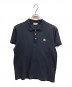 MONCLERモンクレール）の古着「ポロシャツ/MAGLIA POLO」｜ネイビー