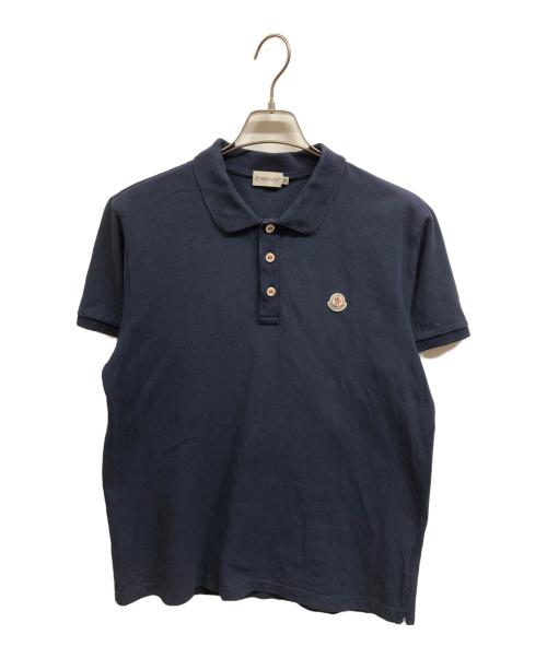 MONCLER（モンクレール）MONCLER (モンクレール) ポロシャツ/MAGLIA POLO ネイビー サイズ:XLの古着・服飾アイテム