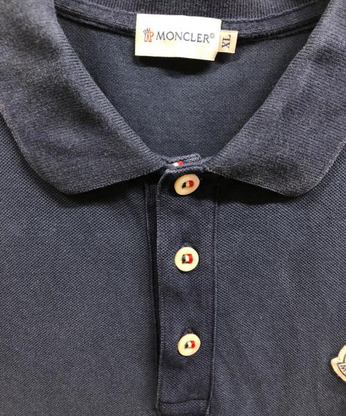 MONCLER（モンクレール）MONCLER (モンクレール) ポロシャツ/MAGLIA POLO ネイビー サイズ:XLの古着・服飾アイテム