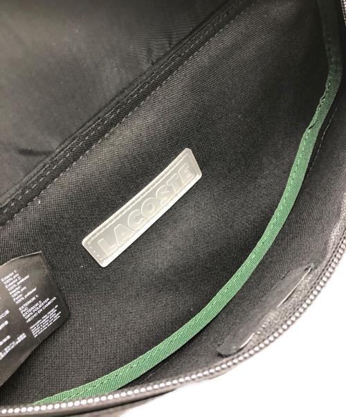 LACOSTE（ラコステ）LACOSTE (ラコステ) ウエストバッグ/	LACOSTE ブラック 未使用品の古着・服飾アイテム