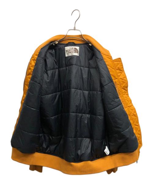 THE NORTH FACE（ザ ノース フェイス）THE NORTH FACE (ザ ノース フェイス) KLUANE PADDING JACKET MA-1 オレンジ サイズ:Sの古着・服飾アイテム