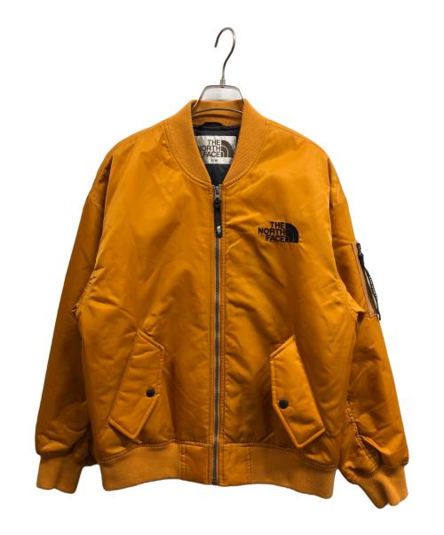 THE NORTH FACE（ザ ノース フェイス）THE NORTH FACE (ザ ノース フェイス) KLUANE PADDING JACKET MA-1 オレンジ サイズ:Sの古着・服飾アイテム