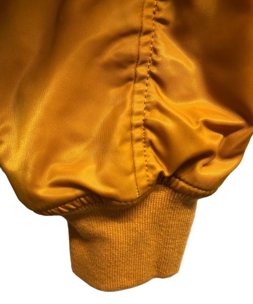 THE NORTH FACE（ザ ノース フェイス）THE NORTH FACE (ザ ノース フェイス) KLUANE PADDING JACKET MA-1 オレンジ サイズ:Sの古着・服飾アイテム