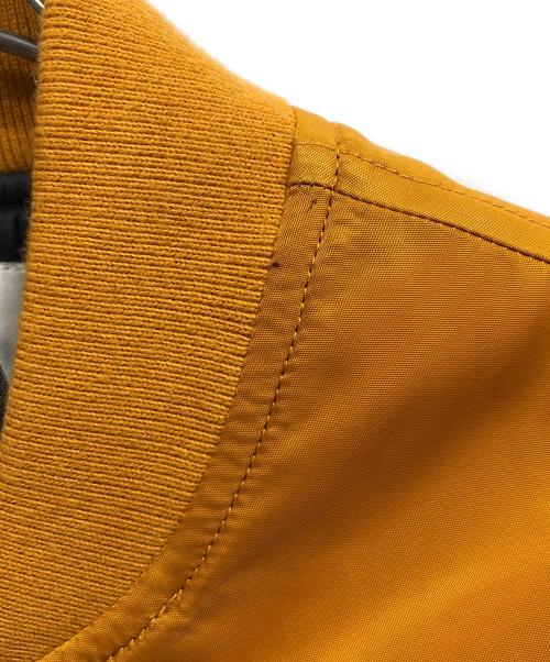 THE NORTH FACE（ザ ノース フェイス）THE NORTH FACE (ザ ノース フェイス) KLUANE PADDING JACKET MA-1 オレンジ サイズ:Sの古着・服飾アイテム