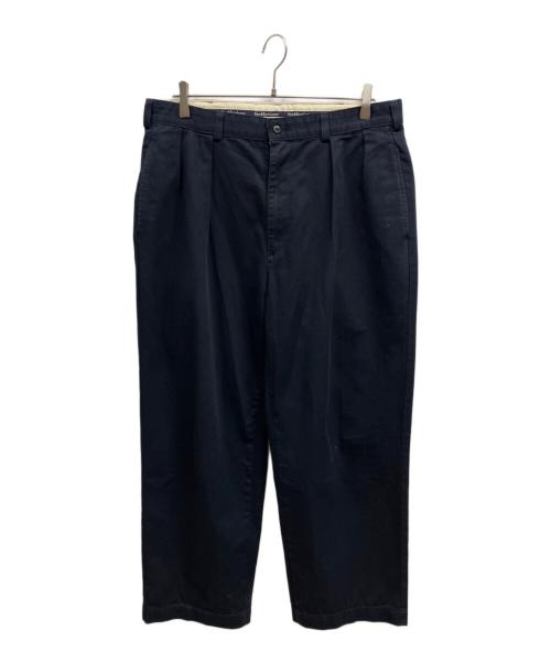 POLO RALPH LAUREN（ポロ・ラルフローレン）POLO RALPH LAUREN (ポロ・ラルフローレン) 2タックチノパンツ ネイビー サイズ:不明の古着・服飾アイテム