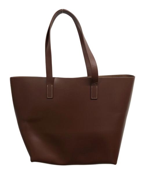 SLOW&CO（スロウアンドコー）SLOW&CO (スロウアンドコー) caster nume-post tailor tote/SLOW&CO ブラウンの古着・服飾アイテム