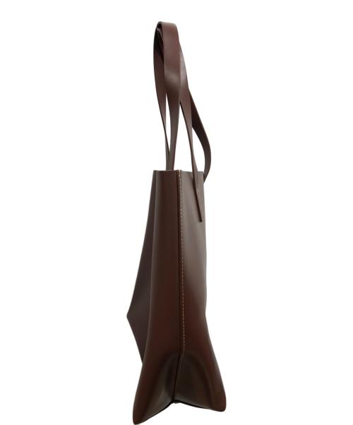 SLOW&CO（スロウアンドコー）SLOW&CO (スロウアンドコー) caster nume-post tailor tote/SLOW&CO ブラウンの古着・服飾アイテム