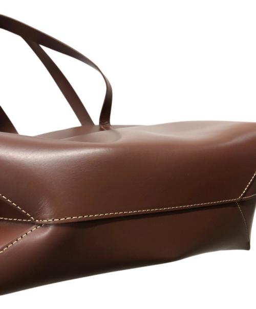 SLOW&CO（スロウアンドコー）SLOW&CO (スロウアンドコー) caster nume-post tailor tote/SLOW&CO ブラウンの古着・服飾アイテム
